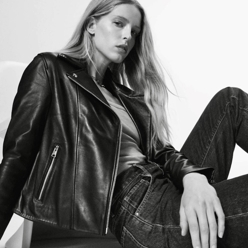 NWT Genuine Leather jacket